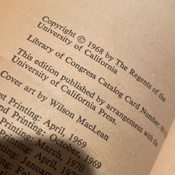 Vintage 1968, “The Teachings of Don Juan: a Yaqui Way of Knowledge,” Paperback - Picture 4 of 4